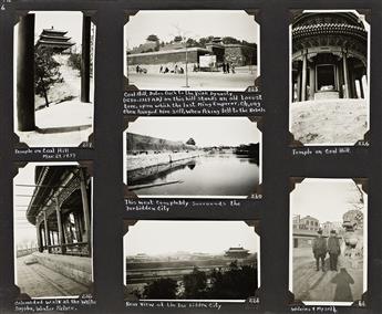 (CHINA--MILITARY SERVICE) An album with well over 700 snapshots, largely featuring China. 1935-38; 1941-44.